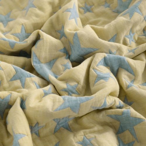 Muslin Cotton Toddler Blanket for Sensitive Skin, Breathable & Lightweight Soft Crib Blanket 30x40 Inches - NTBAY
