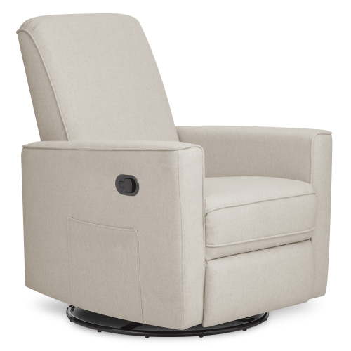 Evolur Raleigh Basic Glider |Recliner| Rocker, Light Sand