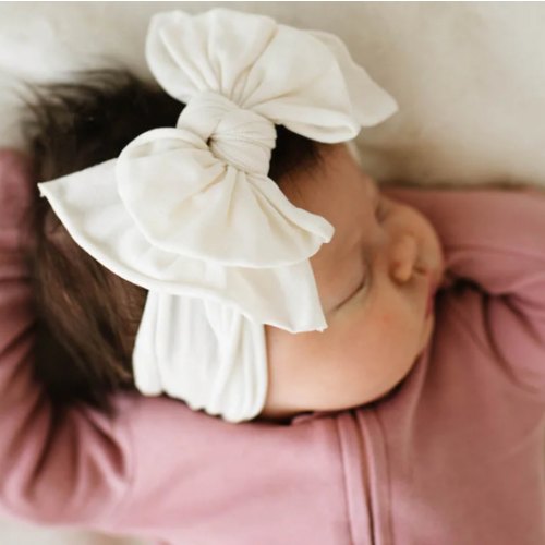 FAB-BOW-LOUS®: ivory – Baby Bling Bows