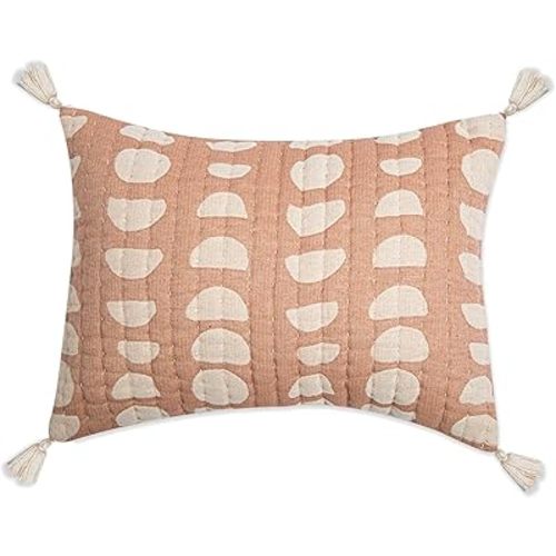 Crane Baby Copper Moon Phase Pillow