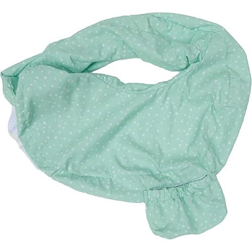 My Brest Friend Original Nursing Pillow Cover - Slipcovers for Baby - Adjustable Fit, Easy Care, Durable - Original Nursing Pillow Not Included, Minty Geo