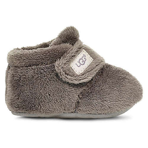 UGG® Size 0-6M Bixbee Booties in Charcoal