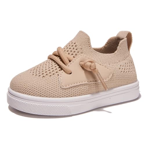 Newsonet Baby Shoes Boys Girls First Walking Breathable Non Slip Walker Sneakers Soft Sole 6 9 12 18 20 24 Months