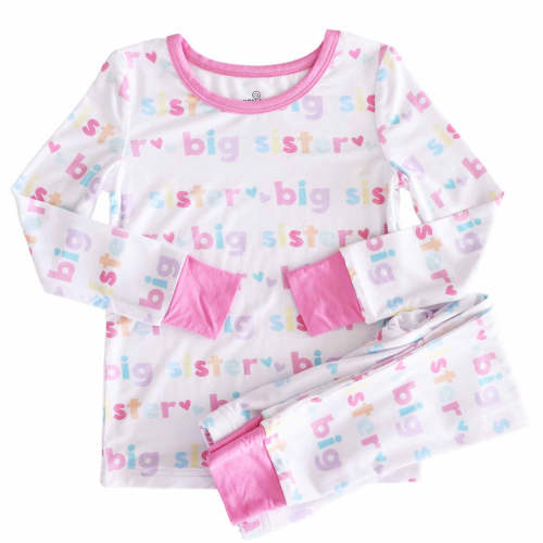 Two Piece Pajama Set | Big Sibling
