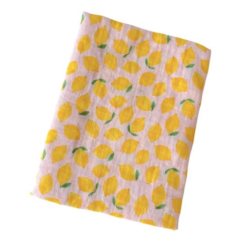 Muslin Swaddle - Lemon Sorbet – Alice & Wonder