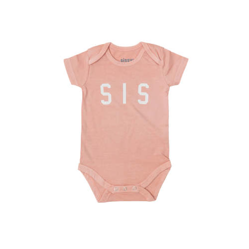 GIRLS SIS BABY ONESIE - GLOSS