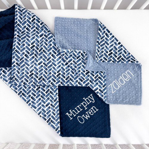 Baby Personalized Minky Blanket