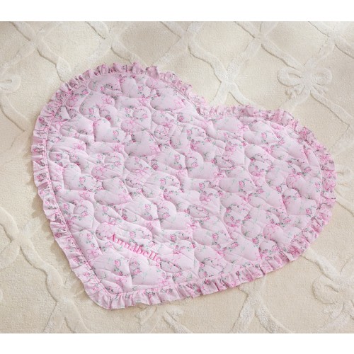 LoveShackFancy Valentine's Day Heart Playmat