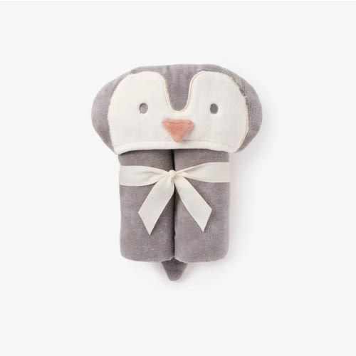 Penguin Hooded Baby Bath Wrap – Elegant Baby