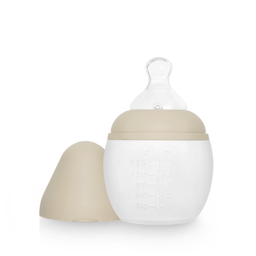 Anti-Colic 5oz Medical-Grade Silicone Baby Bottle - 0m+ | Sand