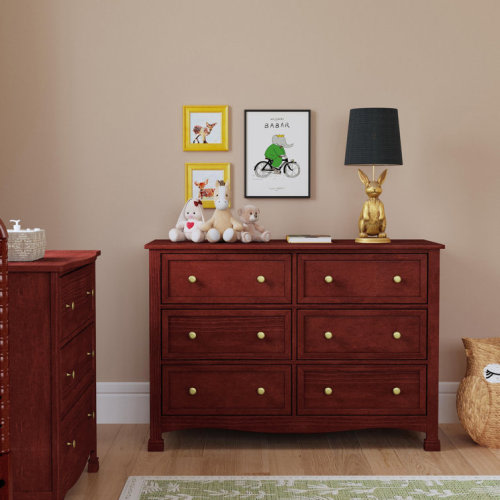 Kalani 6 Drawer 47" W Double Dresser