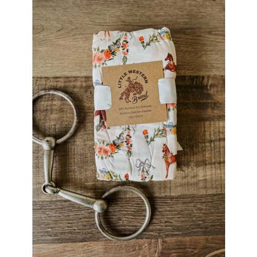 foal bamboo swaddle