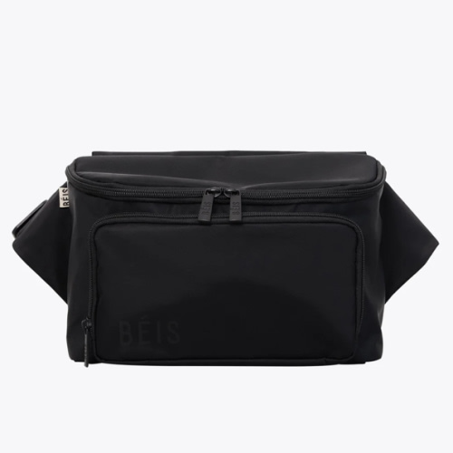 BÉIS 'The Diaper Pack' in Black - Diaper Fanny Pack & Crossbody Diaper Bag