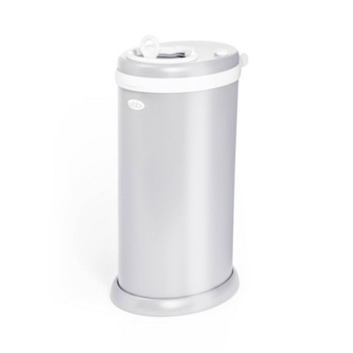 Ubbi Stainless Steel Diaper Pail - Gray