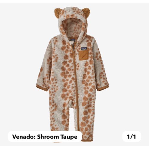 Patagonia Baby Furry Friends Fleece Bunting