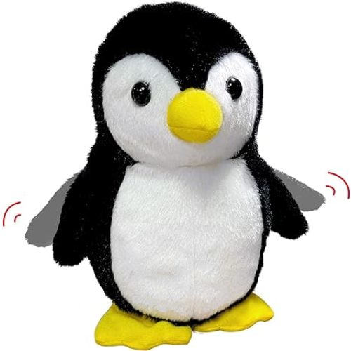Walking Penguin Plush Toy Repeats What You Say