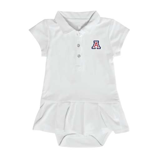 Arizona Wildcats Garb Infant Caroline Bodysuit Dress - White