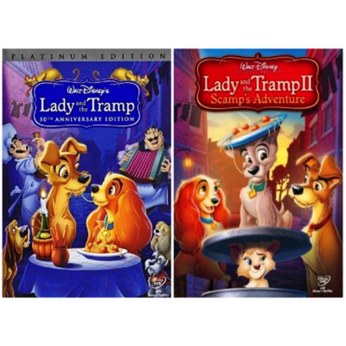 Lady and the Tramp 1 and 2 Movie Collection (DVD)
