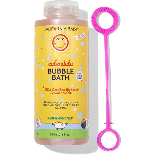 California Baby Calendula Aromatherapy Bubble Bath 13 fl oz (390 ml)