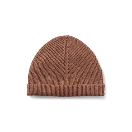 Cotton Beanie in Seinna and Tan