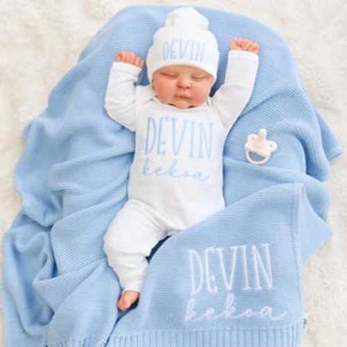 Etsy - coming home outfit and blanket