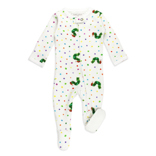 Organic 2-Way Zipper Footie in Caterpillar – L'ovedbaby