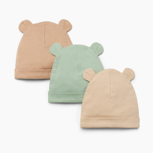 Small Story 3 Pack Hats - Neutral, 0-6 M