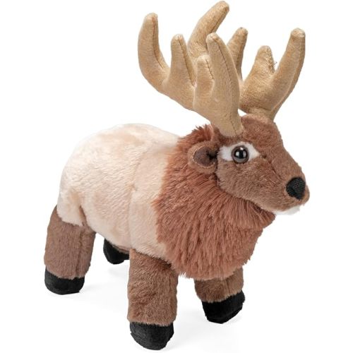 Wild Republic Elk Plush, Stuffed Animal, Plush Toy, Gifts Kids, Cuddlekins 8 Inches