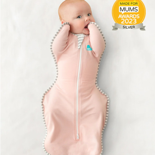 Swaddle Up™ 1.0 TOG (68-75°F) Dusty Pink Original Cotton
