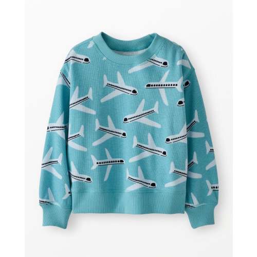 Waffle Crewneck | Hanna Andersson