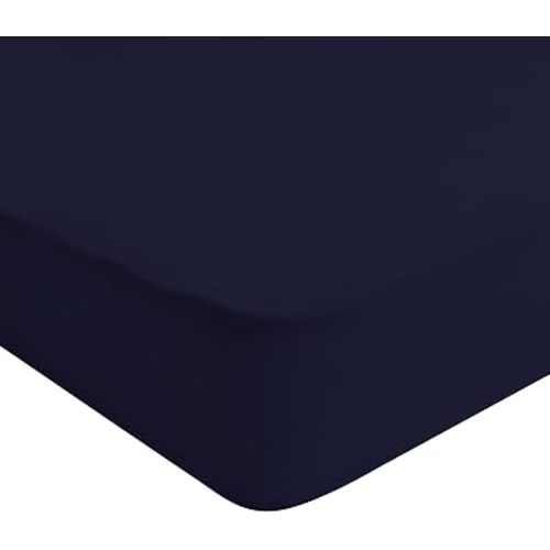 Crib Sheet in Navy