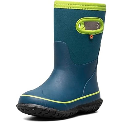 BOGS Grasp Kids Waterproof Insulated All Weather Rain Boots Mud Boots I For Snow, Rain, Winter, Mud and Cold Weather for Toddlers, Girls, Boys, Unisex