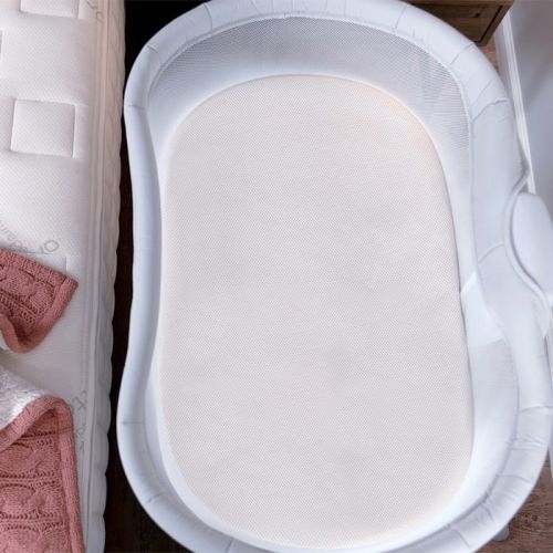 Naturepedic Organic Waterproof + Breathable Bassinet Mattress for Halo Bassinets