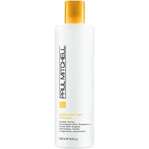 Paul Mitchell Baby Don’t Cry Tearless Shampoo, Cleanses + Softens Hair, For Children of All Ages