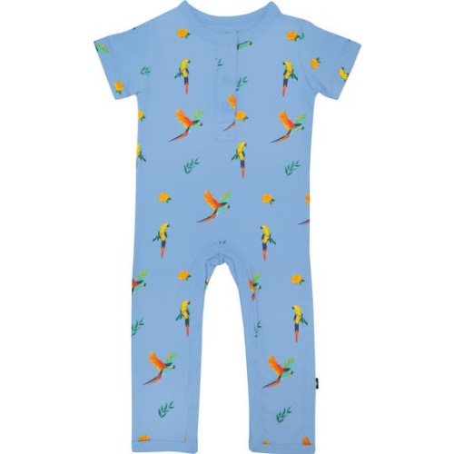 Kyte BABY Macaw Short Sleeve Romper | Nordstromrack