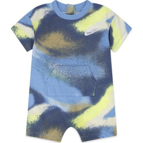 Club Express Spray Paint Romper, 0-3M