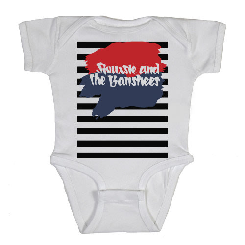 Siouxsie and the Banshees “Logo” Baby Onesie