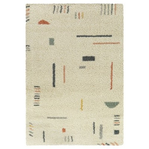 Rupa Boho Moroccan Kids' Area Rug - Balta Rugs, Color: Cream, Size: 7'10"x10'