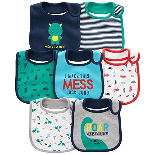 Simple Joys by Carter's Baby 7-Pack Teething Bibs