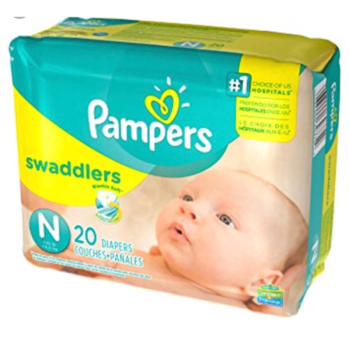 Pampers Swaddlers Diapers Size ANY- 66 CountPampers Swaddlers Diapers Size ANY-