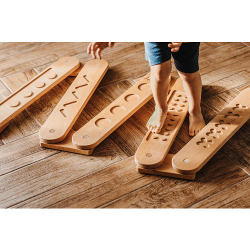 Doubled size balance Beam, Sensory Balance Board, Balance Beam Kids, Montessori Toy, sensory path, Wooden Balance Beam, Christmas Gift