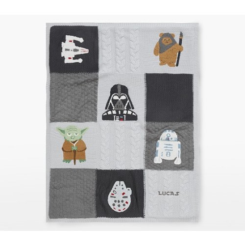Star Wars™ Patchwork Baby Blanket | Pottery Barn Kids