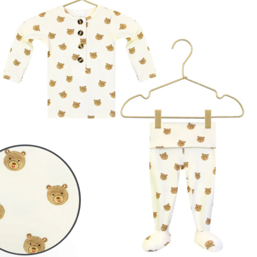 Teddy Top + Bottoms
