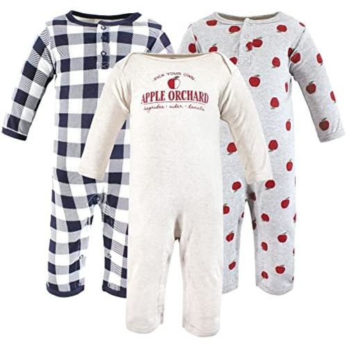 Hudson Baby baby-girls Cotton Coveralls