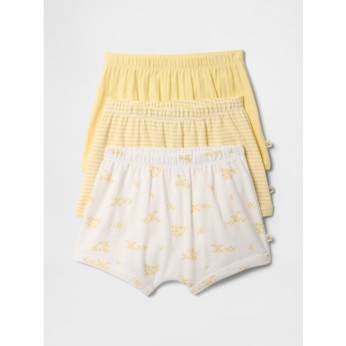 Baby Pull-On Shorts (3-Pack)