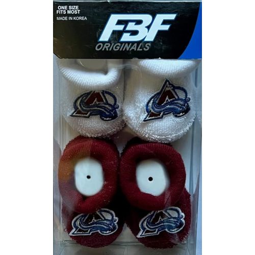 FBF - NHL Infant Bootie Socks 0-12 Months - 2 Pack