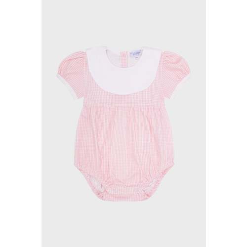Pink Gingham Baby Bubble