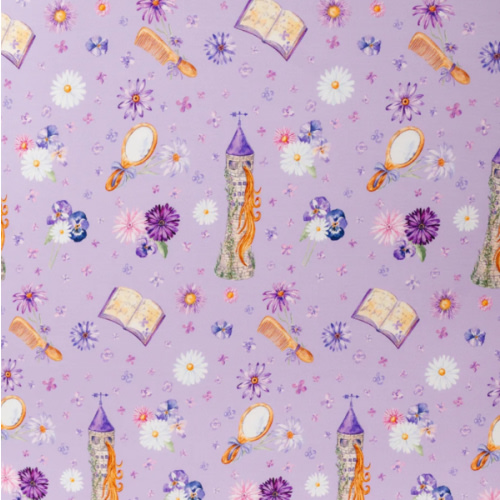 Rapunzel Bamboo Crib Sheet