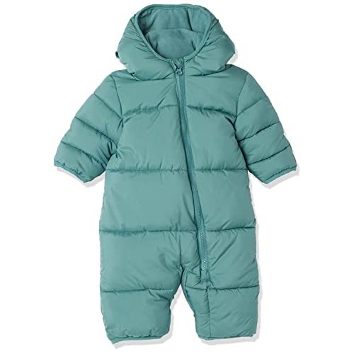 Amazon Essentials Unisex Babies' Water-Resistant Winter Puffer Bunting Suit