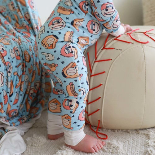 Home Run Convertible Zip Romper